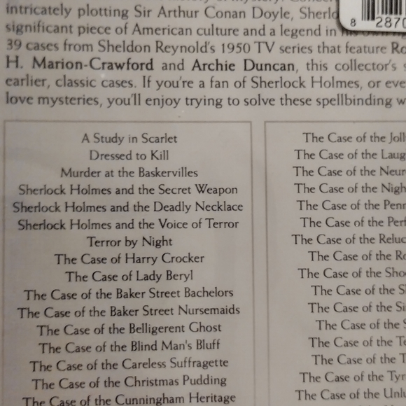 NIP Sherlock Holmes DVD - Picture 3 of 7
